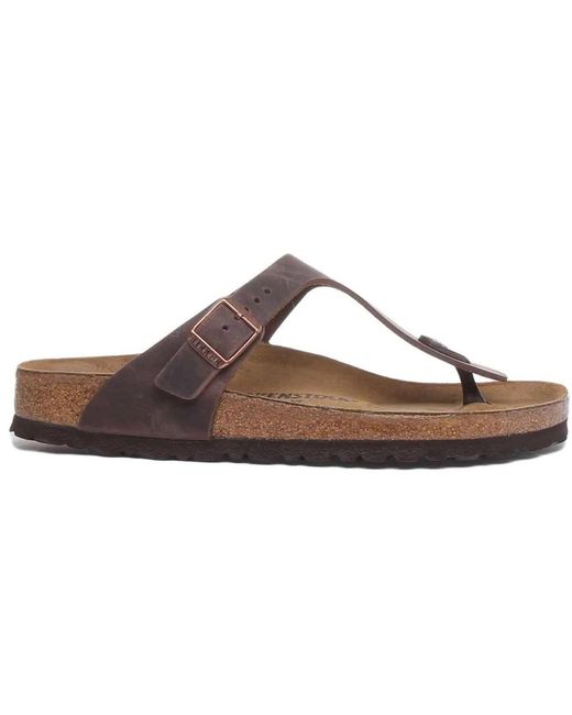 Birkenstock Brown Flip Flops