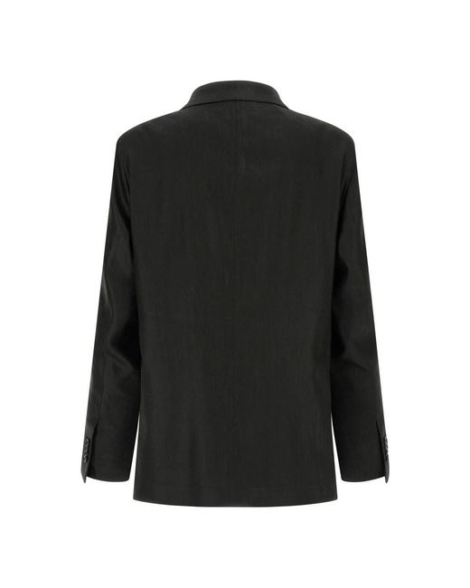 Tagliatore Vesuvio Linnenmix Kostuum in het Black voor heren