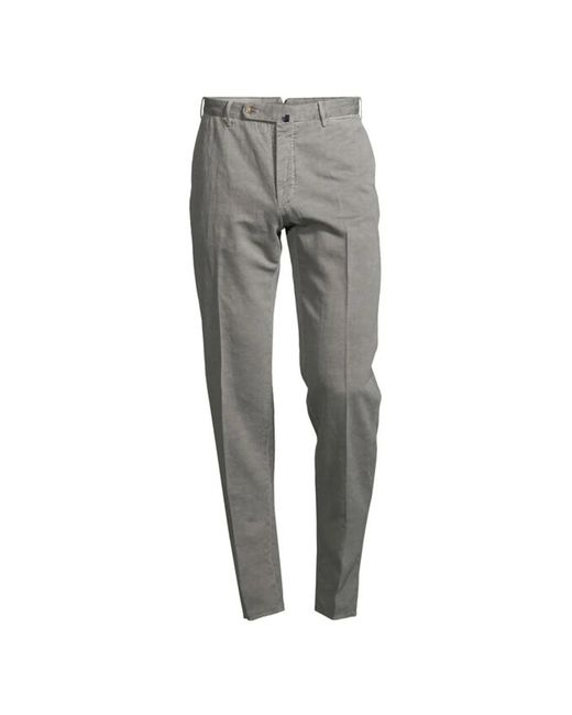 Trousers > suit trousers Incotex pour homme en coloris Gray