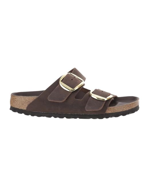 Birkenstock Brown Sliders
