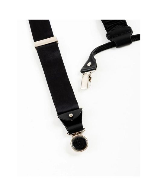 Cor Sine Labe Doli Black Braces for men