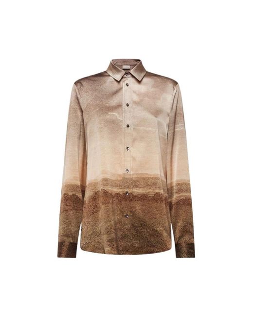 Pierre Louis Mascia Brown Shirts