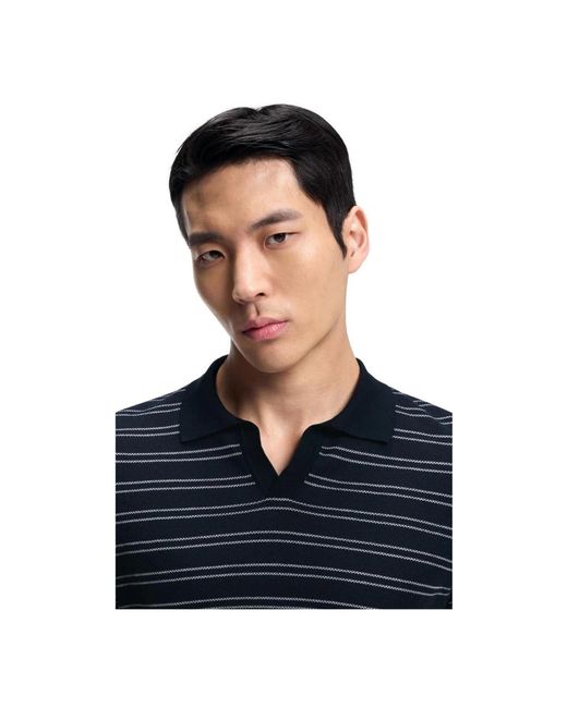 HUGO Blue Polo Shirts for men
