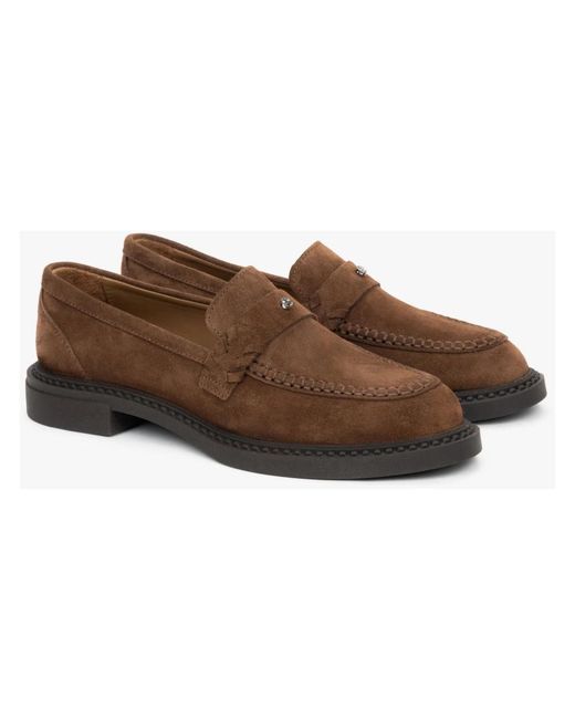 ESTRO Brown Loafers