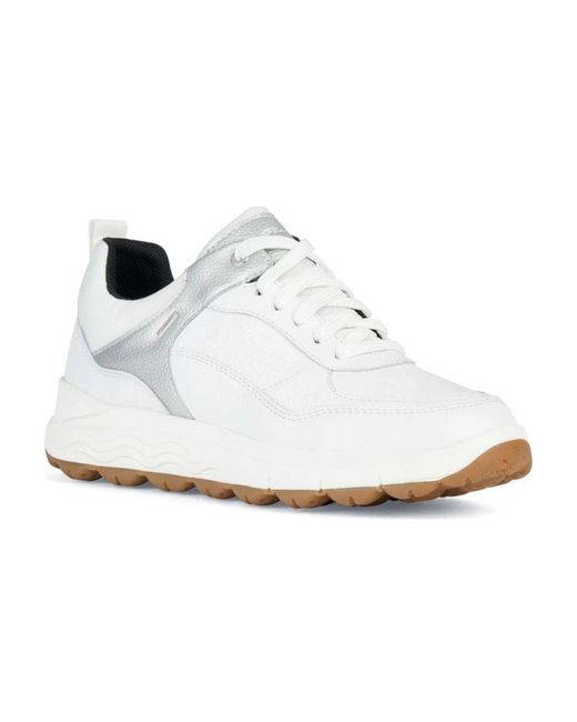 Geox White Sneakers