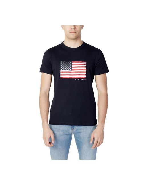 U.S. POLO ASSN. Black T-Shirts for men