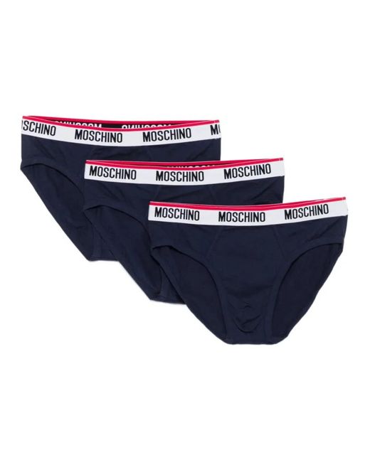 Bottoms Moschino de hombre de color Blue