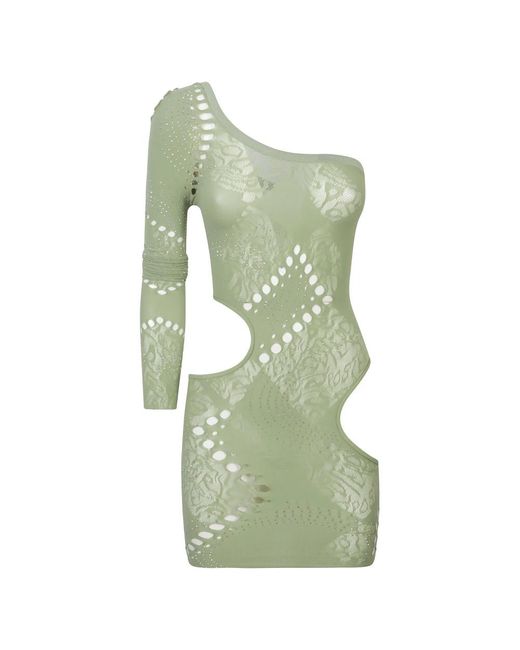 POSTER GIRL Green Knitted Dresses