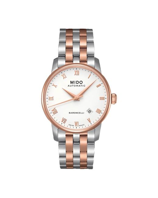 MIDO Metallic Watches for men