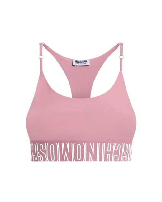 Moschino Pink Sleeveless Tops