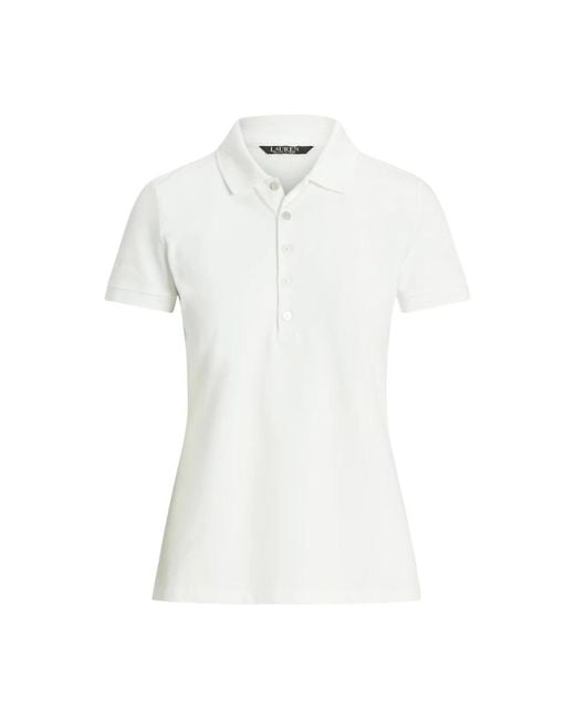 Ralph Lauren White Polo Shirts