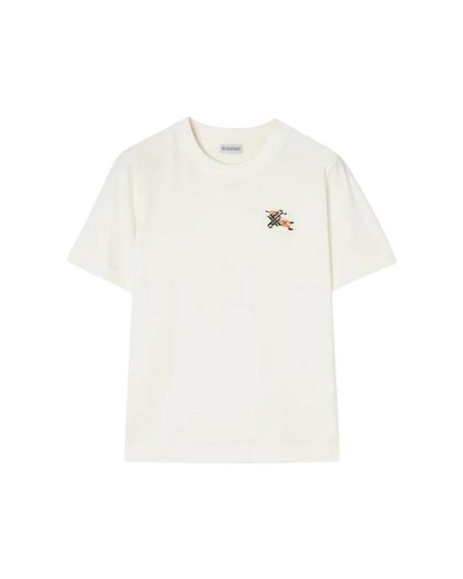 Burberry White T-Shirts