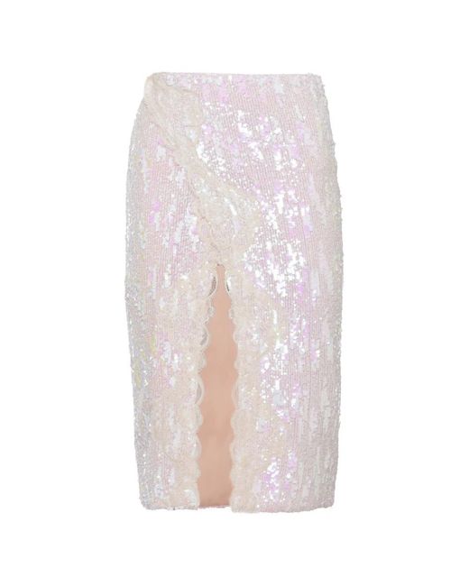 Miss Bikini White Midi Skirts