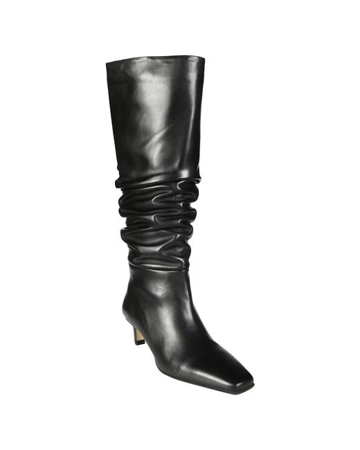 Alohas Black Heeled Boots