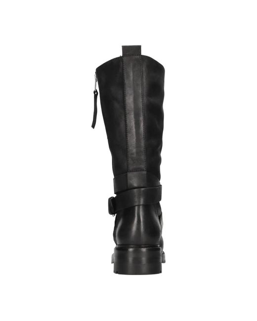 Strategia Black High Boots