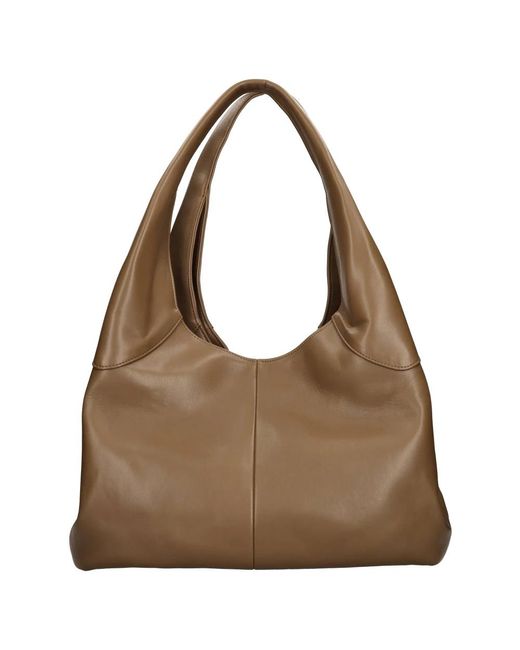 THEMOIRÈ Brown Shoulder Bags