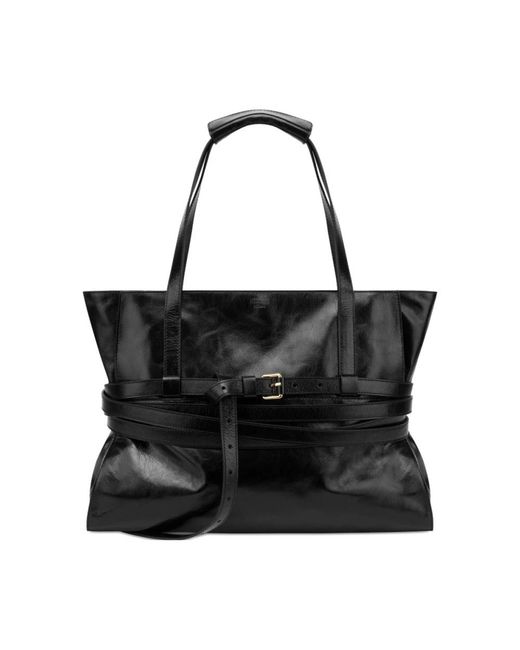 Moschino Black Shopping Bags