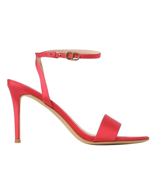 Shoes > sandals > high heel sandals Twin Set en coloris Red
