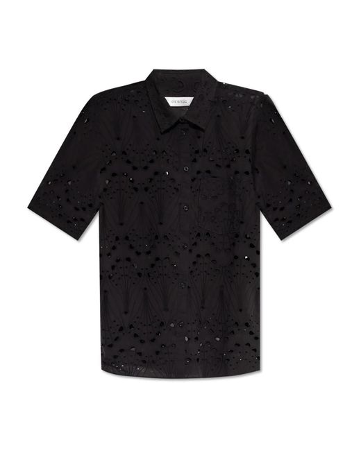Shirts Gestuz de color Black