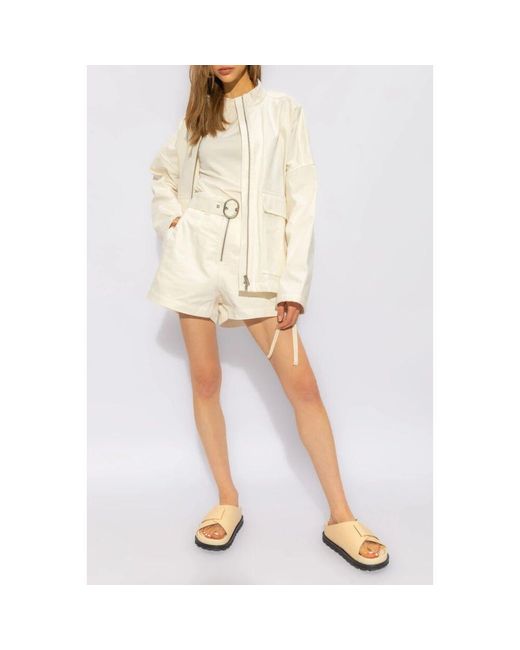 Jil Sander Natural Oversize jacke