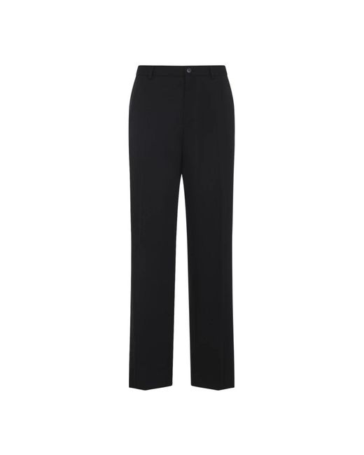 Balenciaga Black Wide Trousers for men