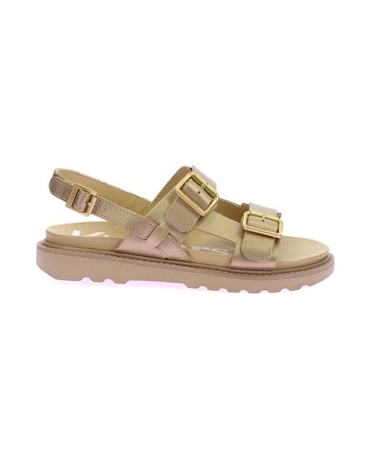 Flat Sandals di Kickers in Natural