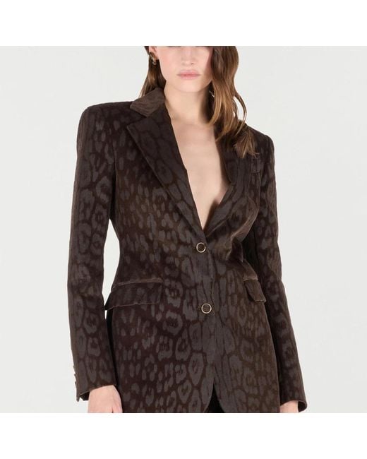 Roberto Cavalli Brown Blazers