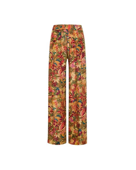 Momoní Orange Wide Trousers