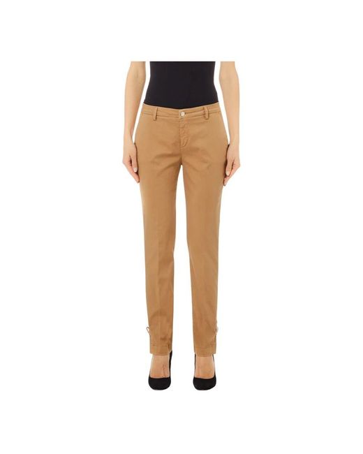 Liu Jo Blue Chino Chic Regular Fit Hose