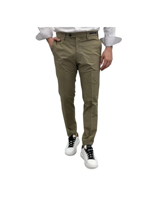 Michael Coal Green Chinos for men