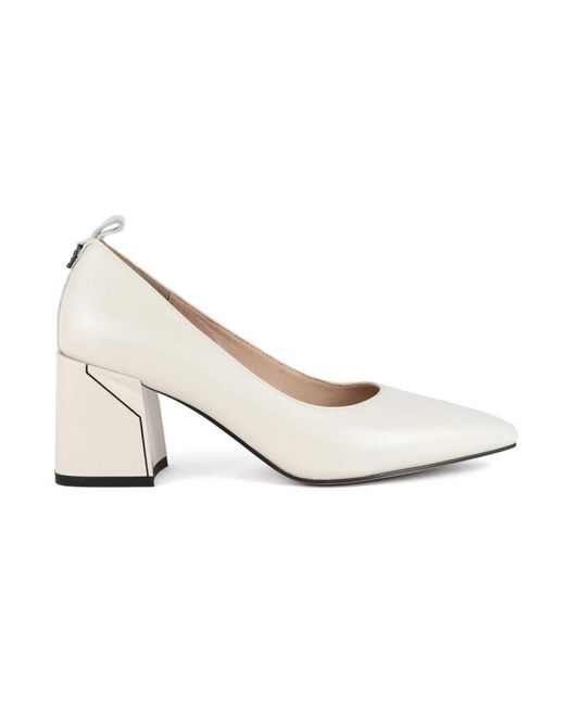 Santino Milano White Pumps