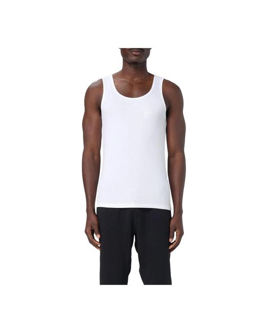 Sleeveless Tops HUGO pour homme en coloris White