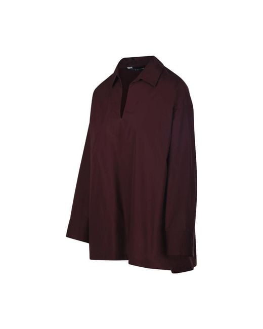 Max Mara Blouses in het Purple