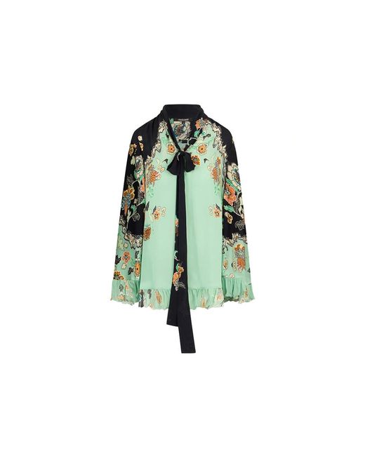 Roberto Cavalli Green Short Dresses