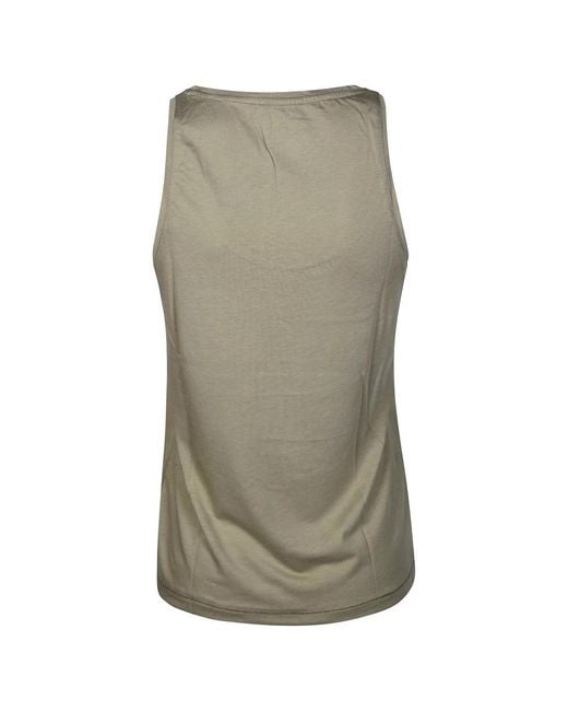 Majestic Filatures Gray Sleeveless Tops