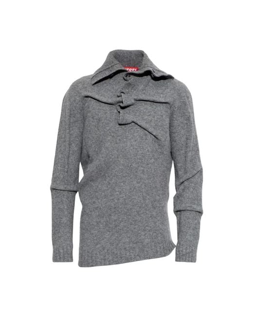 DIESEL K-Andrew Turtleneck in het Gray voor heren