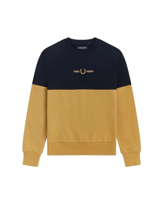 Fred Perry Blue Sweatshirts for men