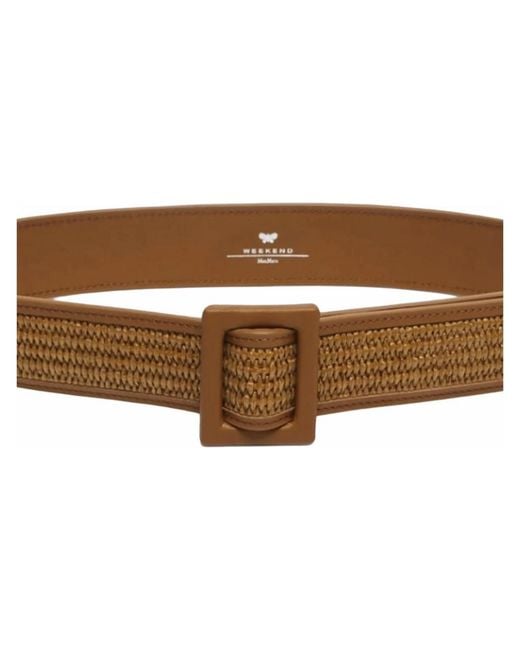 Weekend by Maxmara Brown Belts