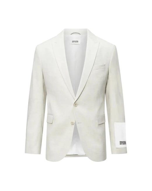 Drykorn White Blazers for men