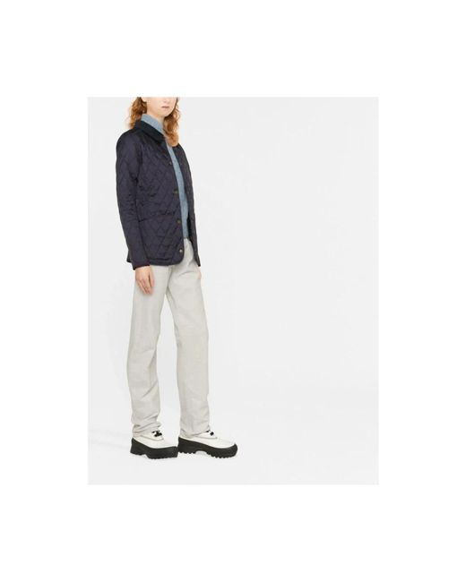 Barbour Blue Winter Jackets
