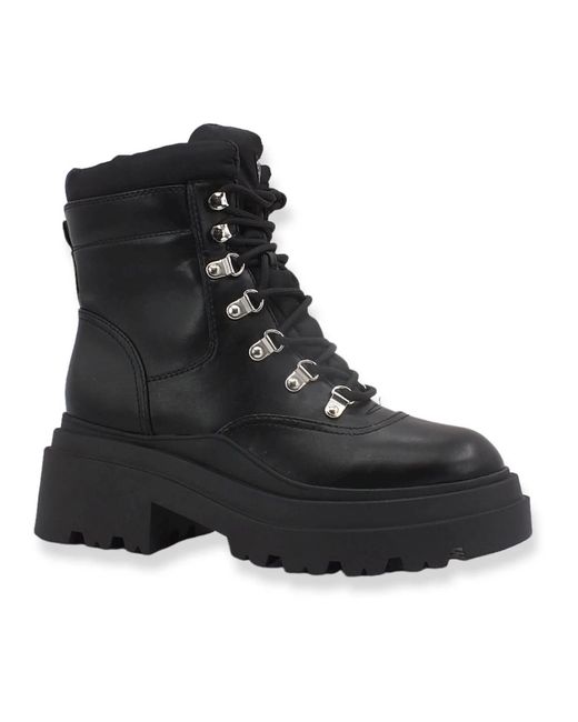 Guess Black Schnürstiefel