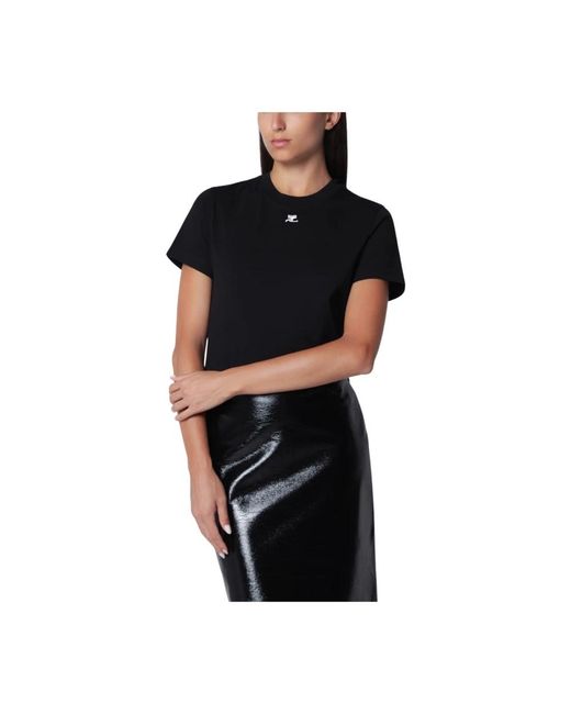 Courreges Ac T-Shirt in het Black