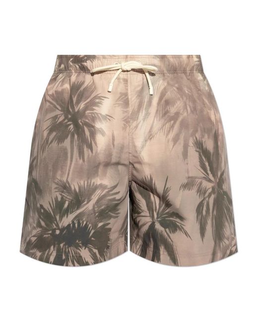 Palm Angels Brown Beachwear for men