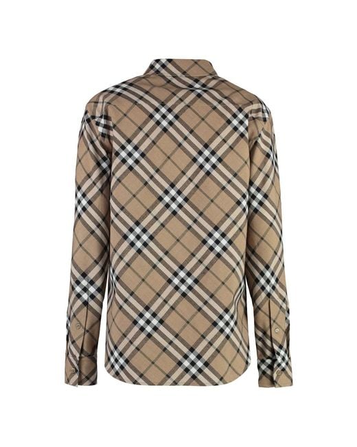 Burberry Gray Shirts