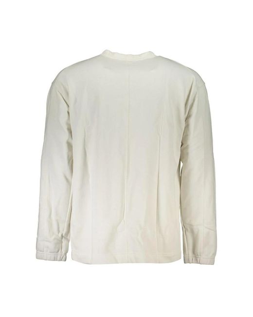 Calvin Klein White Long Sleeve T-Shirts for men