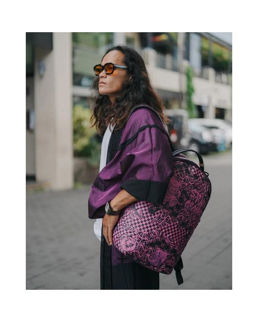 Sprayground Purple Backpacks