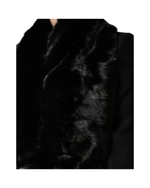 Dolce & Gabbana Black Winter Scarves