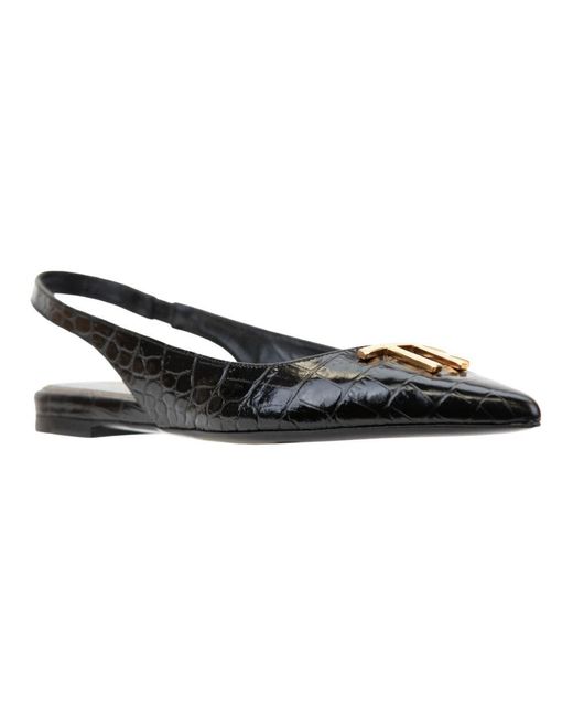 Tom Ford Ballerinas in Black | Lyst