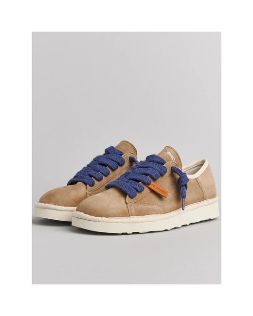 Pànchic Blue Laced Shoes for men