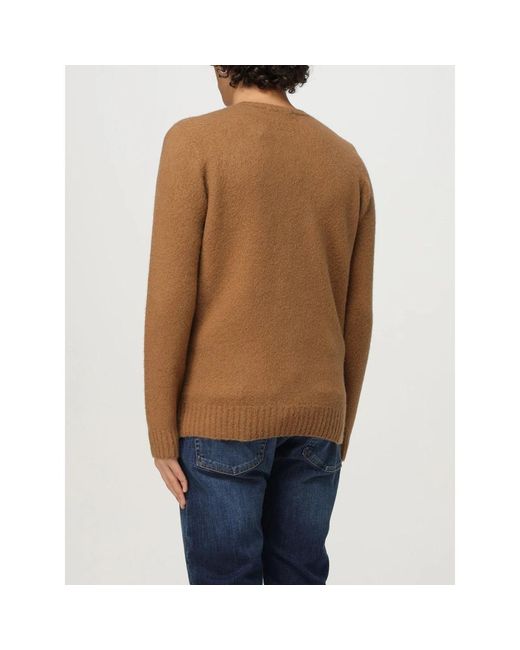 Drumohr Natural Round-Neck Knitwear for men